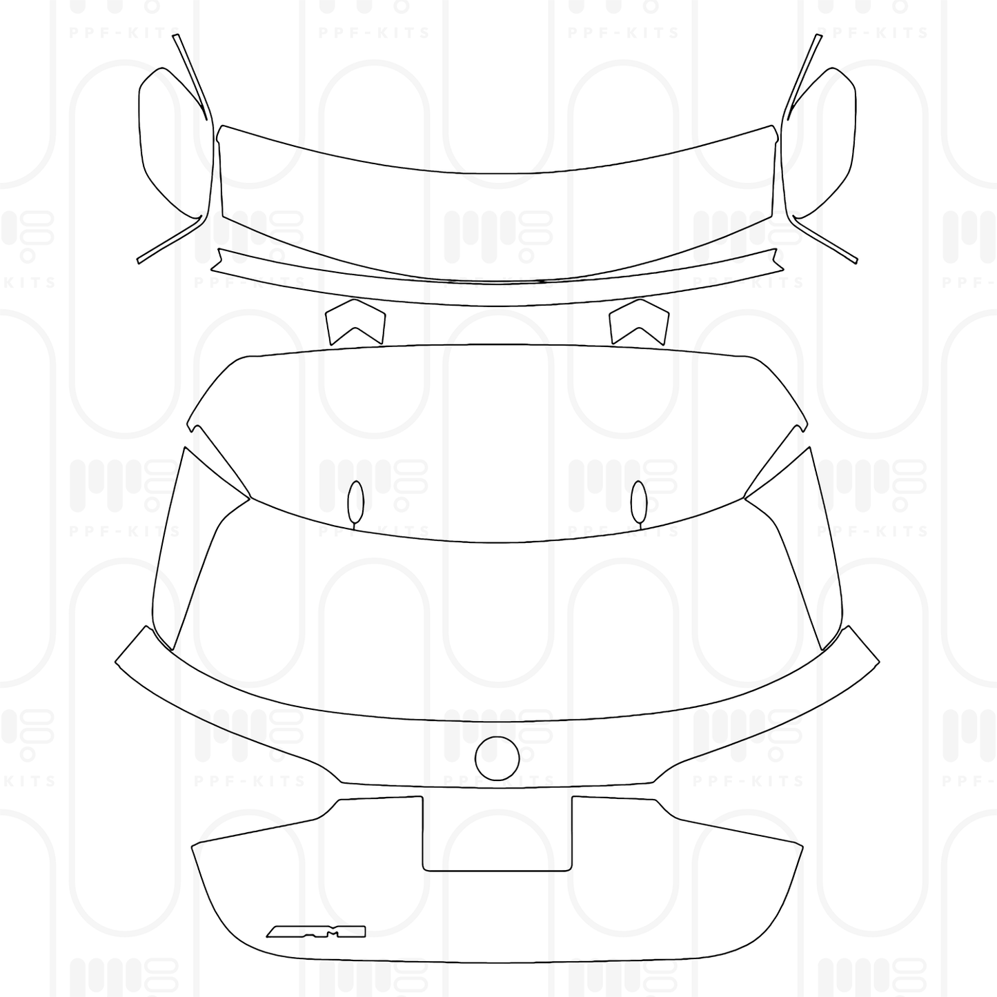 PPF prédécoupé Mercedes-Benz A Class Hatchback AMG A 45 2026