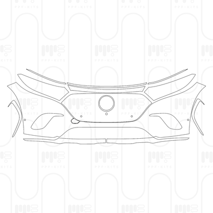 PPF prédécoupé Mercedes-Benz EQS SUV 450 4MATIC 2026