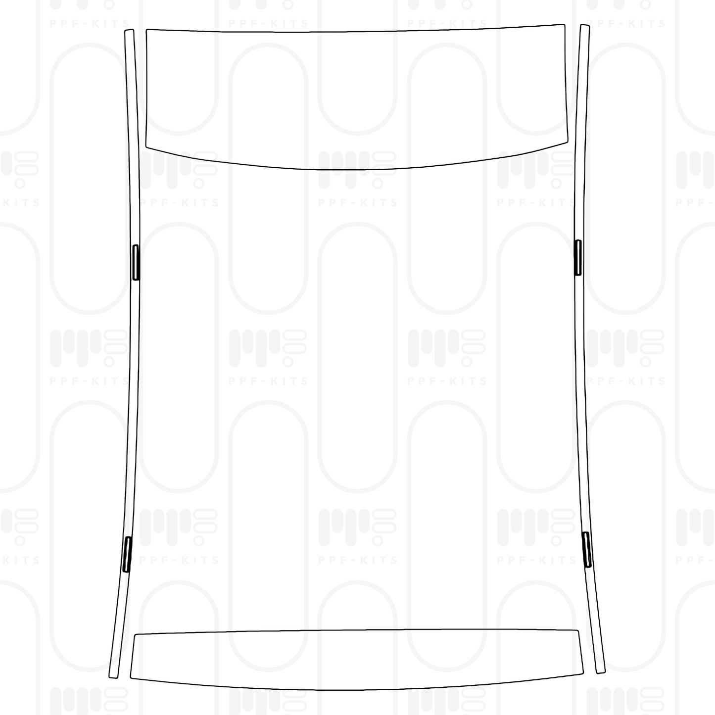 PPF prédécoupé Mercedes-Benz MAYBACH EQS SUV 2026