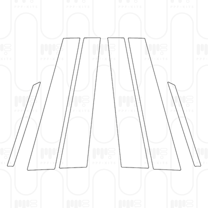 PPF prédécoupé Mercedes-Benz EQS SUV 450 4MATIC 2026