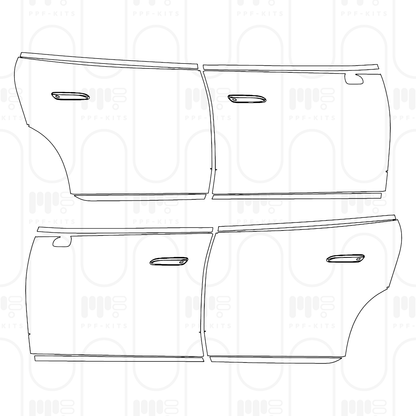 PPF prédécoupé Mercedes-Benz EQS SUV 450 4MATIC 2026
