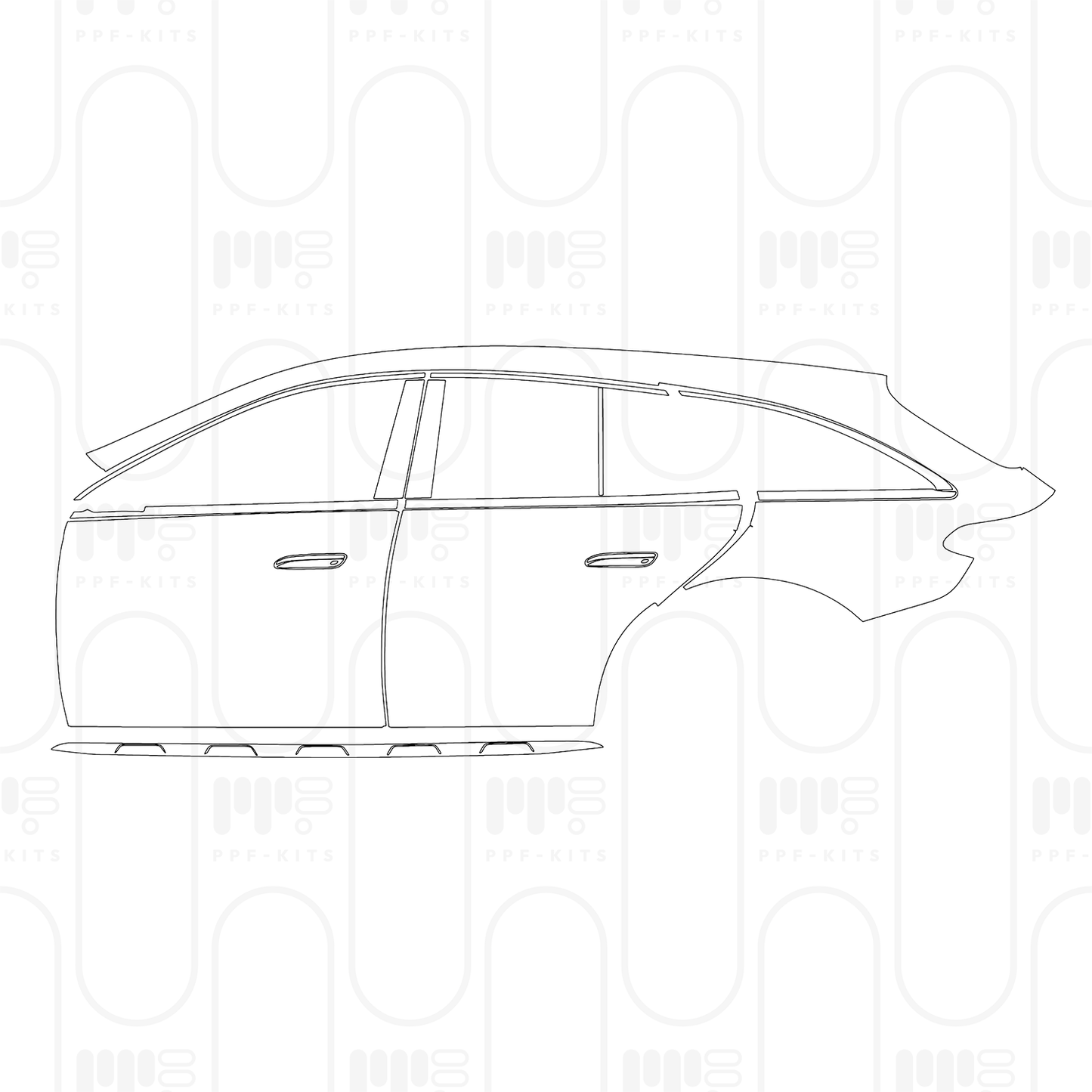 PPF prédécoupé Mercedes-Benz E Class Wagon Estate All-Terrain 2026