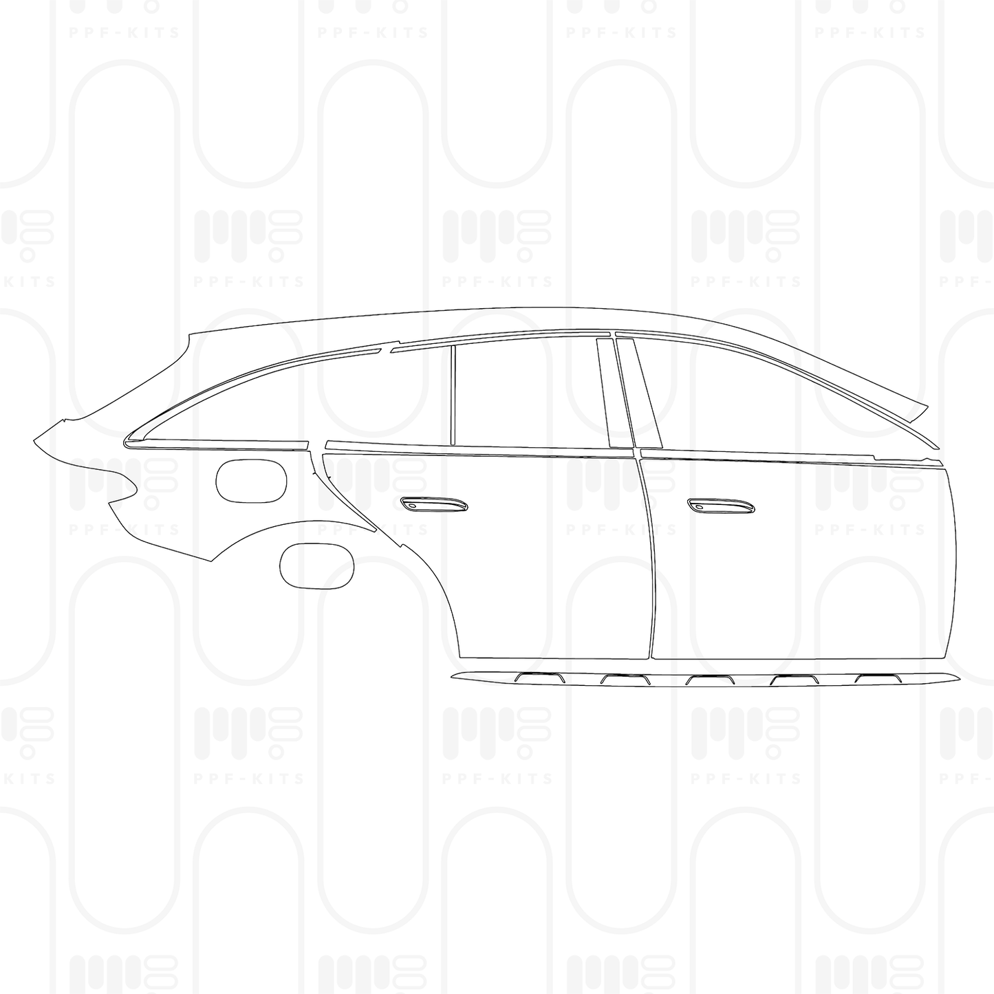PPF prédécoupé Mercedes-Benz E Class Wagon Estate All-Terrain 2026