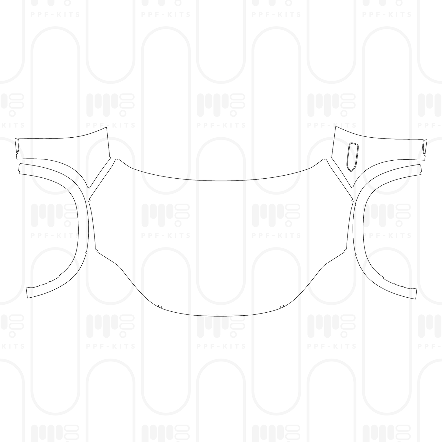 PPF prédécoupé Mercedes-Benz MAYBACH EQS SUV 2026