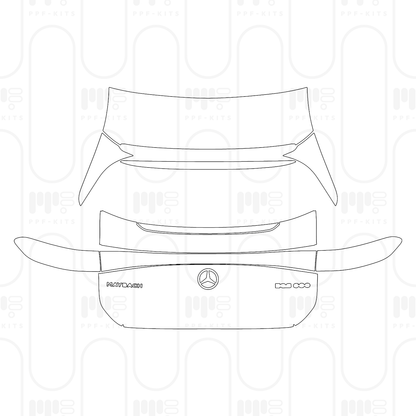 PPF prédécoupé Mercedes-Benz MAYBACH EQS SUV 2026