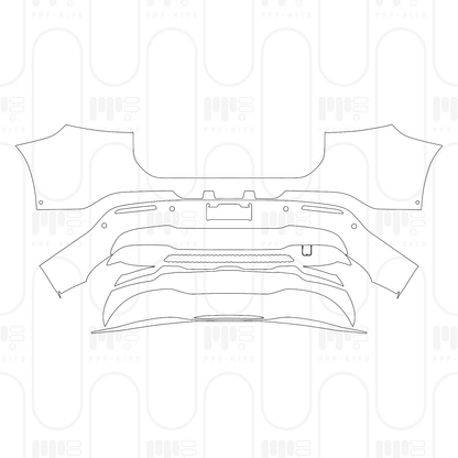 PPF prédécoupé Mercedes-Benz MAYBACH EQS SUV 2026