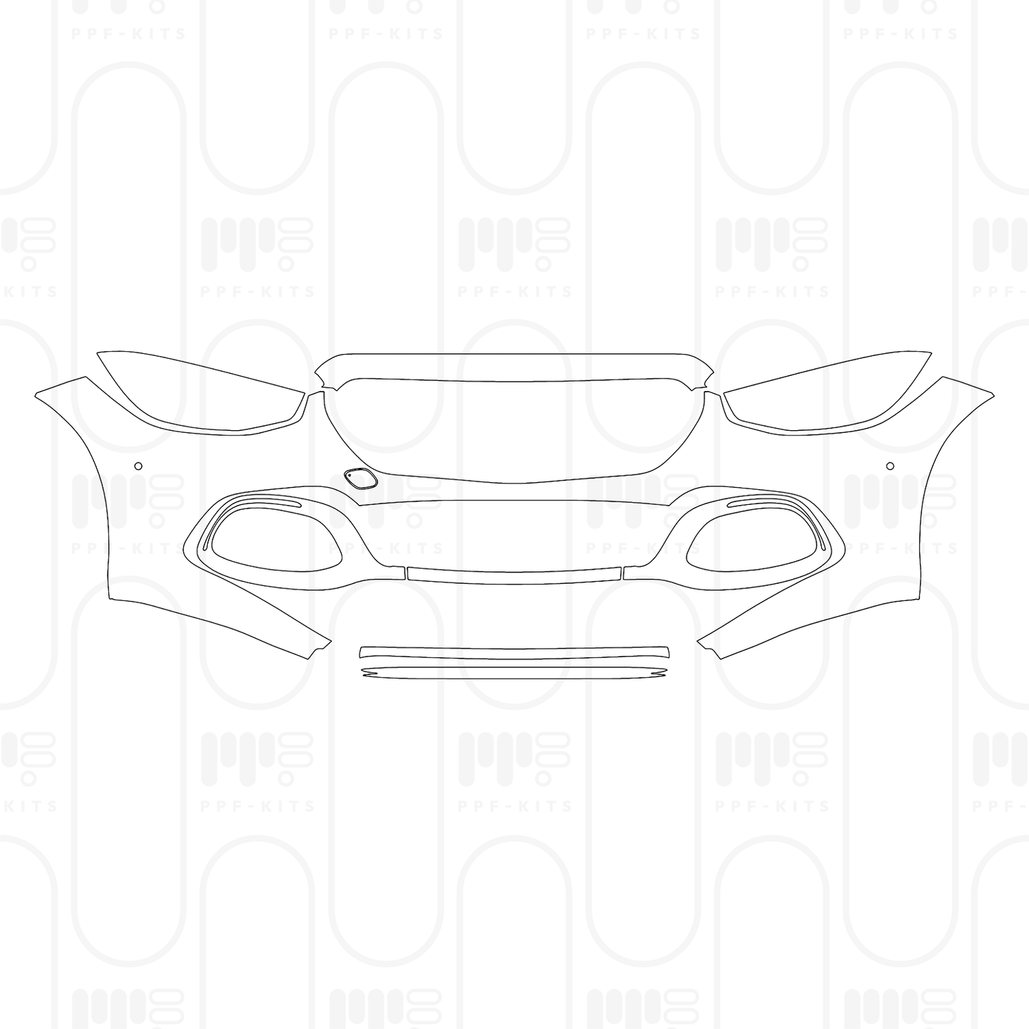 PPF prédécoupé Mercedes-Benz Maybach S Class S680 2026