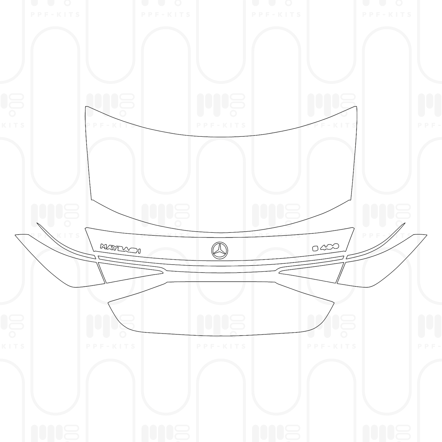 PPF prédécoupé Mercedes-Benz Maybach S Class S480 2026