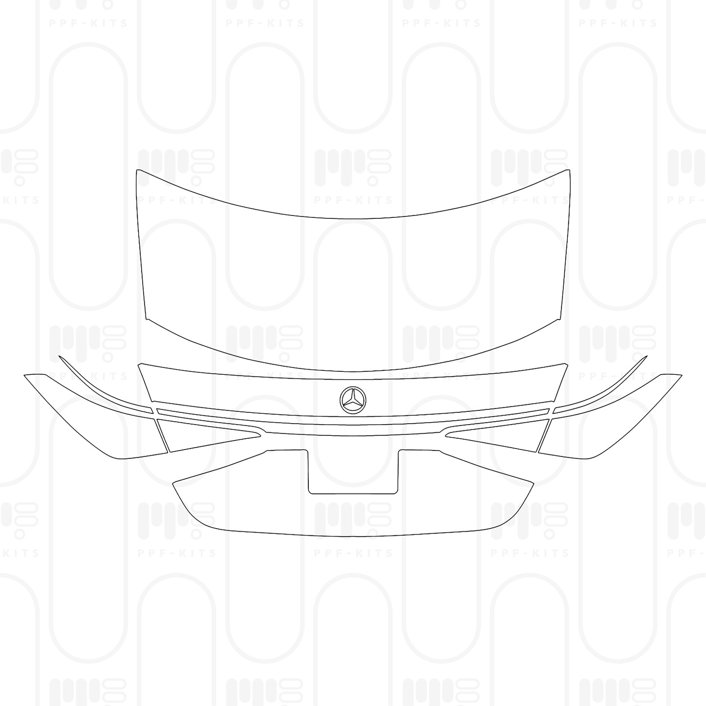 PPF prédécoupé Mercedes-Benz S Class Sedan Base Extended Wheelbase 2026