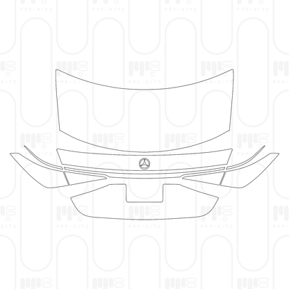 PPF prédécoupé Mercedes-Benz S Class Sedan Base Extended Wheelbase 2026