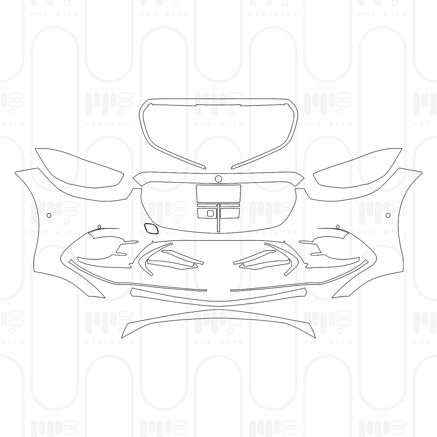 PPF prédécoupé Mercedes-Benz S Class Sedan AMG Line Extended Wheelbase 2026