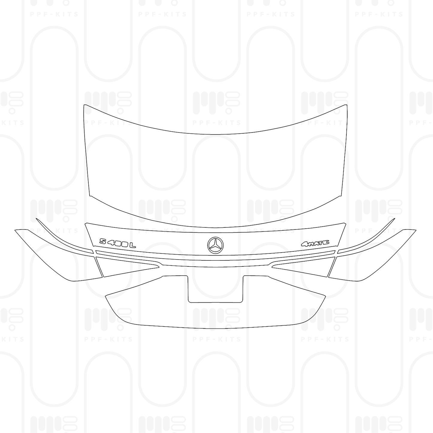 PPF prédécoupé Mercedes-Benz S Class Sedan AMG Line Extended Wheelbase 2026