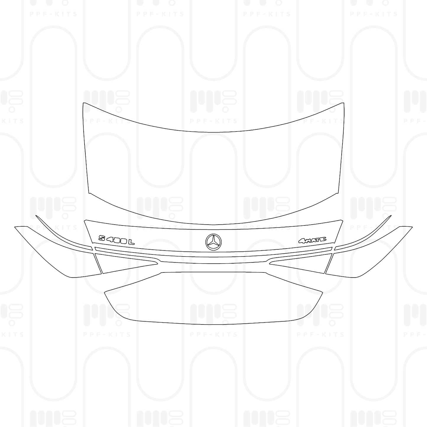 PPF prédécoupé Mercedes-Benz S Class Sedan AMG Line Extended Wheelbase 2026