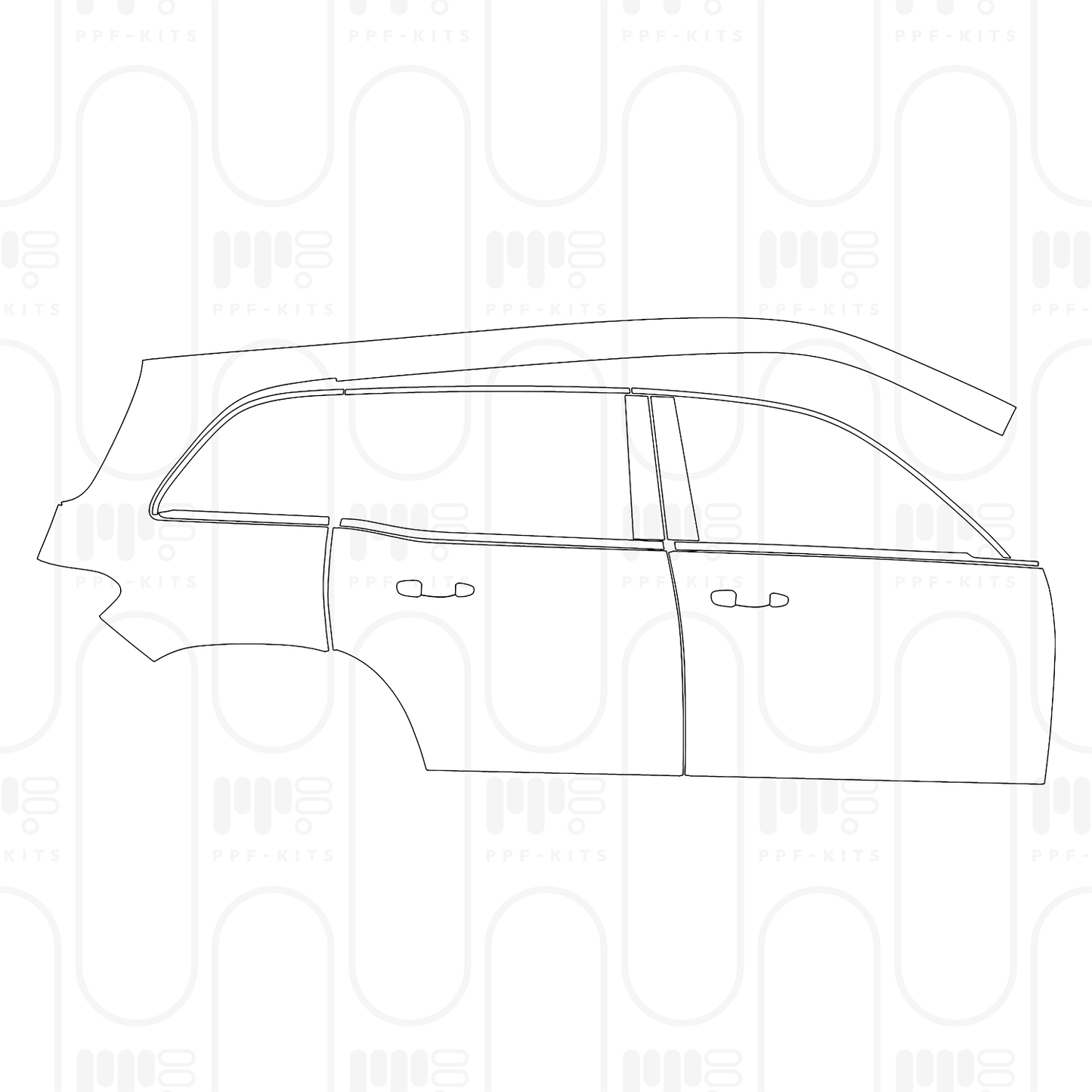 PPF prédécoupé Mercedes-Benz GLB Base 2026