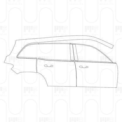 PPF prédécoupé Mercedes-Benz GLB Base 2026