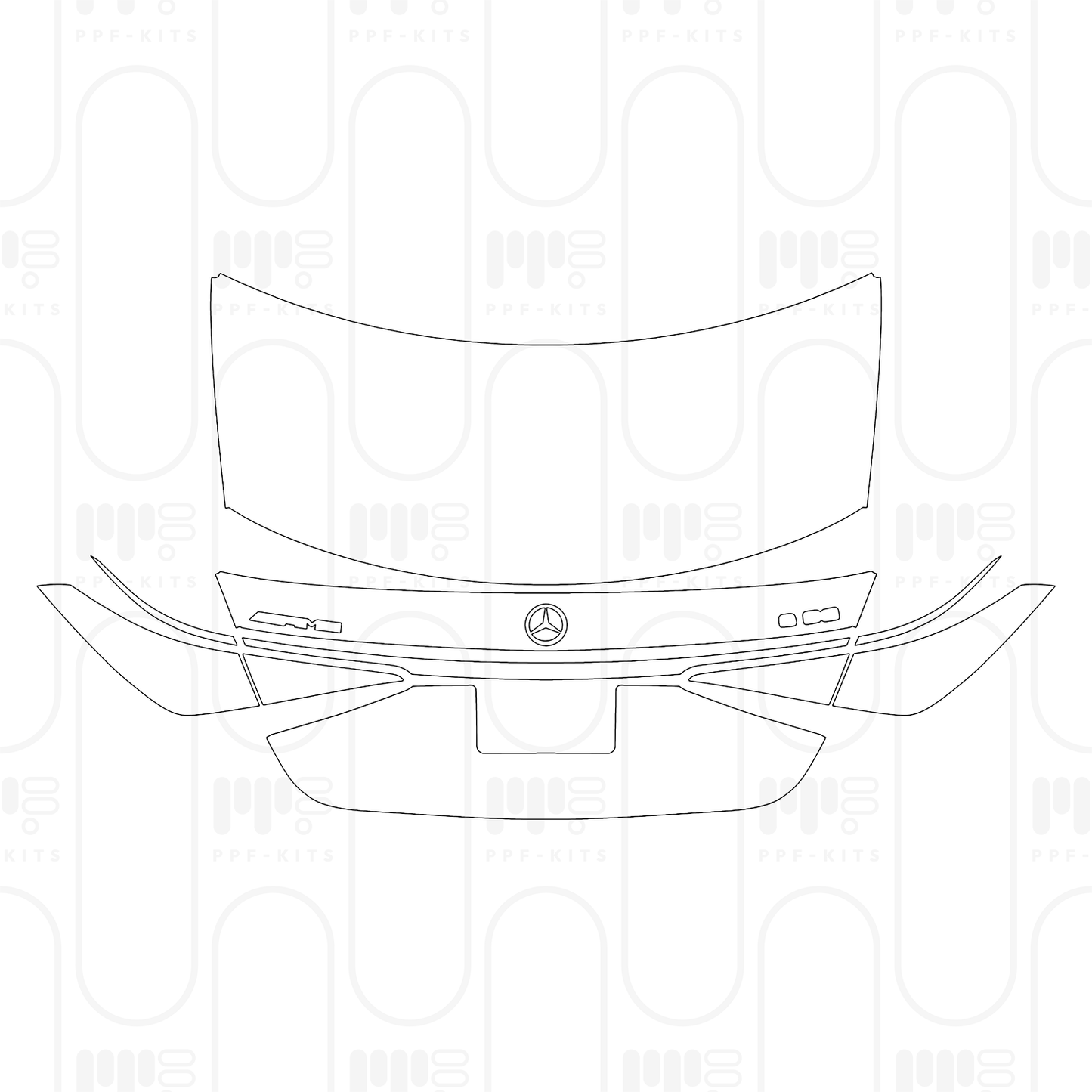PPF prédécoupé Mercedes-Benz S Class Sedan AMG S63 E Performance Extended Wheelbase 2026