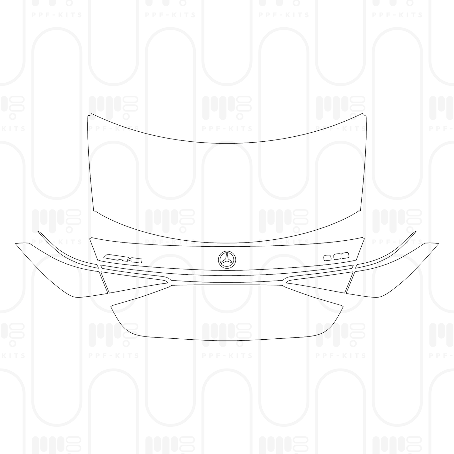 PPF prédécoupé Mercedes-Benz S Class Sedan AMG S63 E Performance Extended Wheelbase 2026