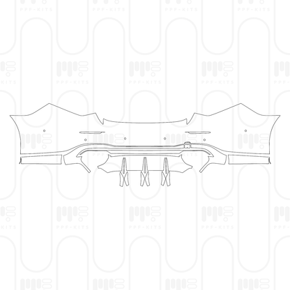 PPF prédécoupé Mercedes-Benz S Class Sedan AMG S63 E Performance Extended Wheelbase 2026