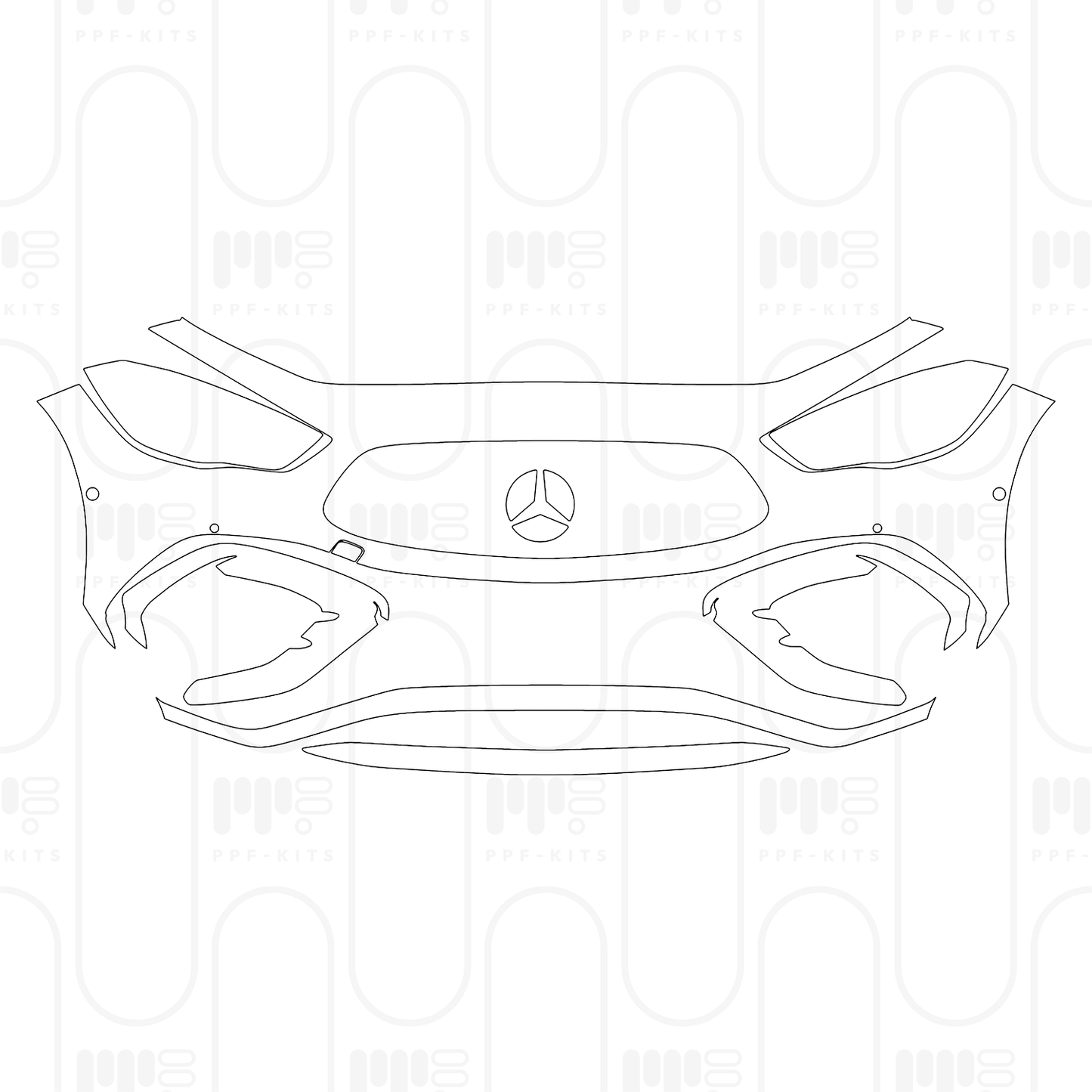 PPF prédécoupé Mercedes-Benz GLA Sport 2026