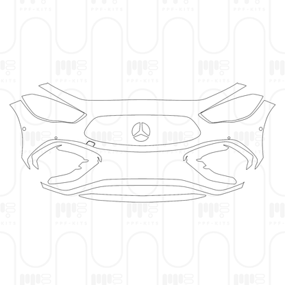 PPF prédécoupé Mercedes-Benz GLA Sport 2026