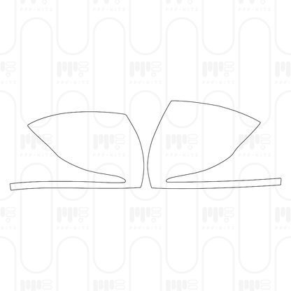 PPF prédécoupé Mercedes-Benz GLA Base 2026