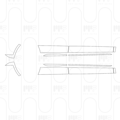 PPF prédécoupé Mercedes-Benz GLA Base 2026