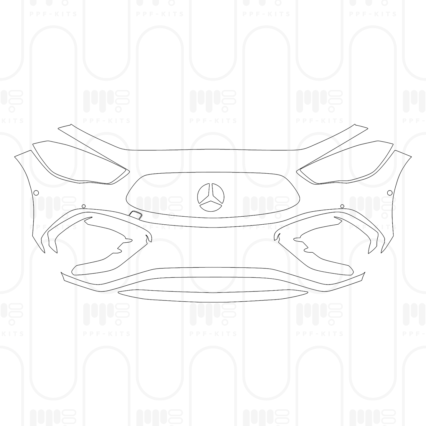 PPF prédécoupé Mercedes-Benz GLA AMG GLA 45 2026