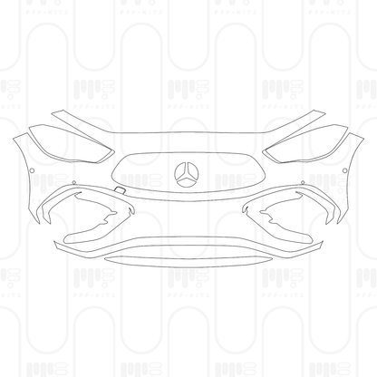 PPF prédécoupé Mercedes-Benz GLA AMG GLA 45 2026