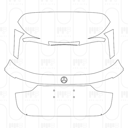 PPF prédécoupé Mercedes-Benz GLA AMG GLA 35 2026
