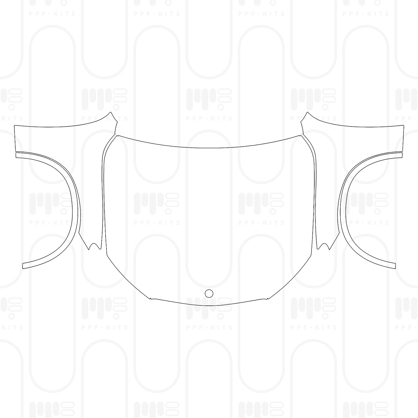 PPF prédécoupé Mercedes-Benz GLC Coupe AMG line 2026