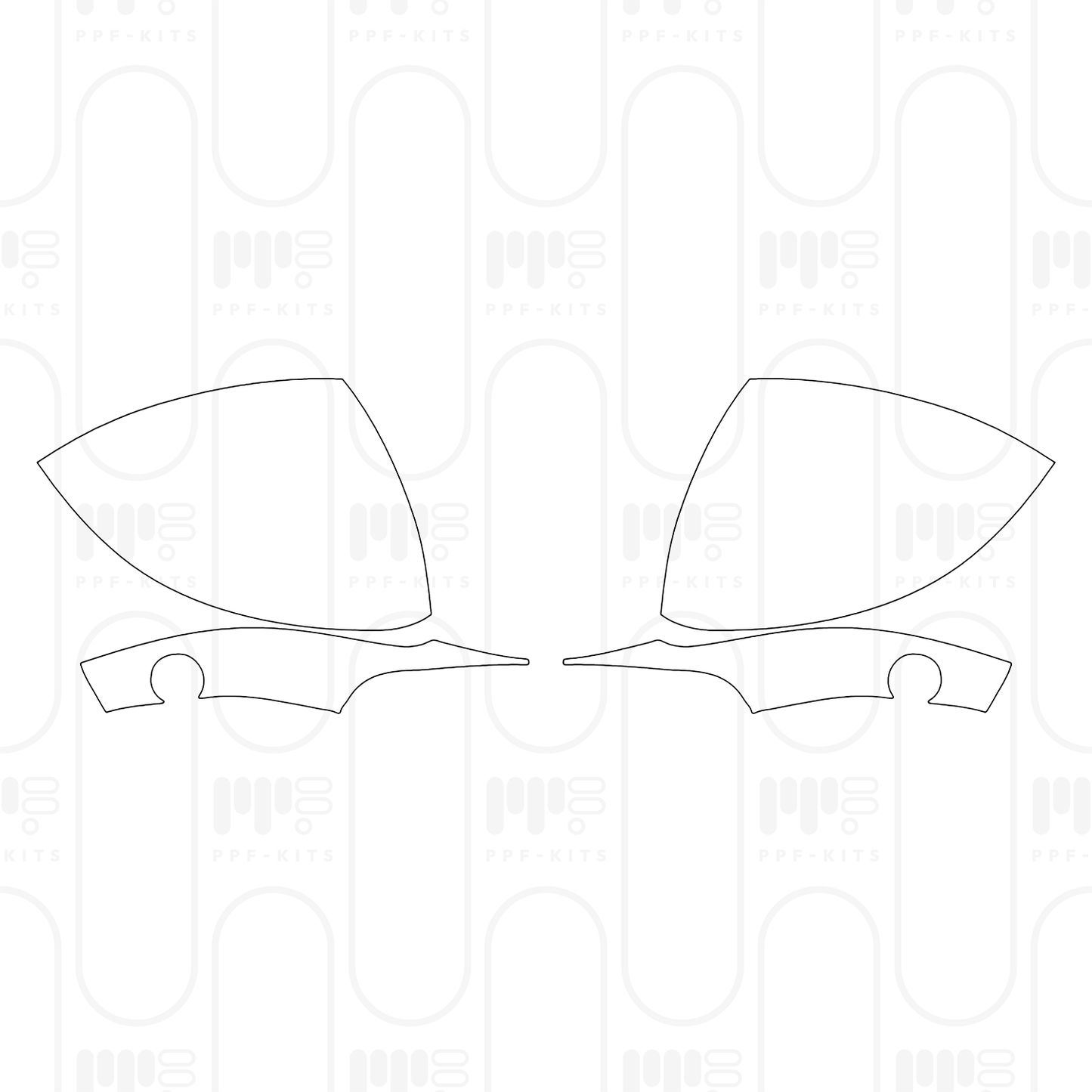 PPF prédécoupé Mercedes-Benz GLC SUV AMG GLC43 2026