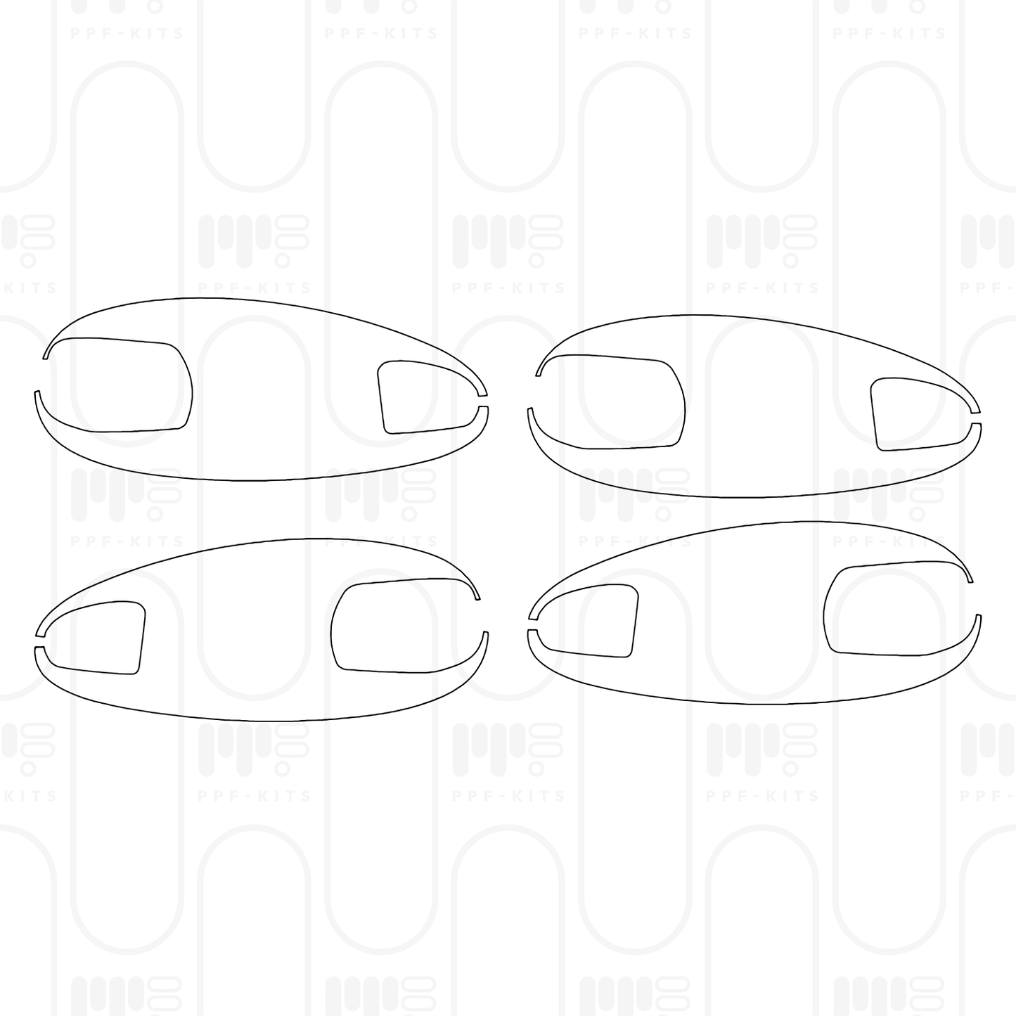 PPF prédécoupé Mercedes-Benz GLC SUV AMG GLC43 2026