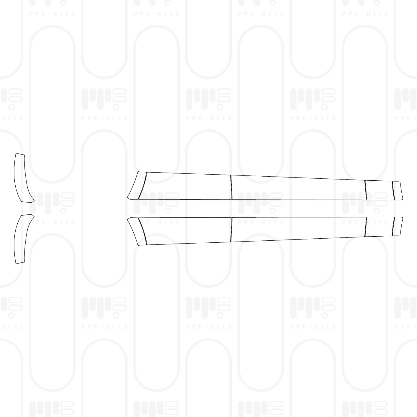 PPF prédécoupé Mercedes-Benz GLC SUV AMG GLC43 2026
