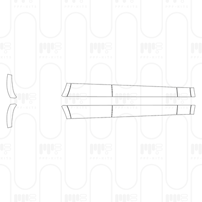 PPF prédécoupé Mercedes-Benz GLC SUV AMG GLC43 2026