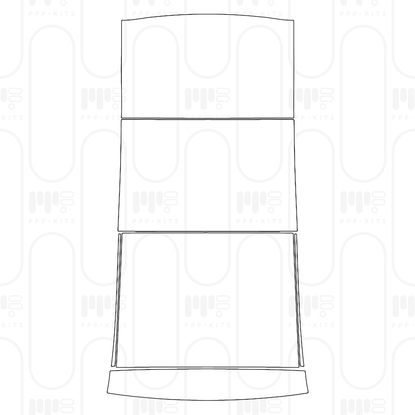 PPF prédécoupé Mercedes-Benz GLC SUV Extended Wheelbase (GLC L) Base 2026