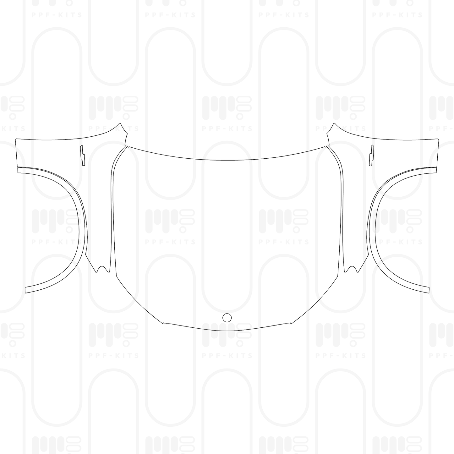 PPF prédécoupé Mercedes-Benz GLC SUV AMG GLC 63 S e Performance 2026