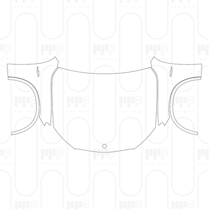 PPF prédécoupé Mercedes-Benz GLC SUV AMG GLC 63 S e Performance 2026