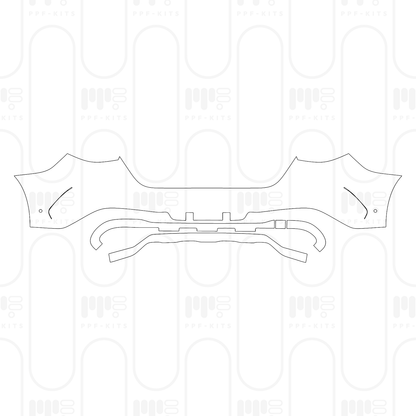 PPF prédécoupé Mercedes-Benz GLC Coupe AMG line 2026