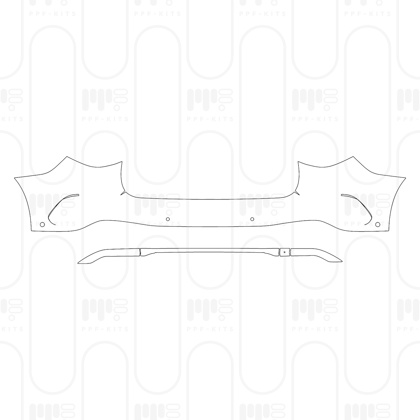 PPF prédécoupé Mercedes-Benz GLC SUV AMG GLC43 2026