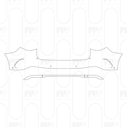 PPF prédécoupé Mercedes-Benz GLC SUV AMG GLC43 2026