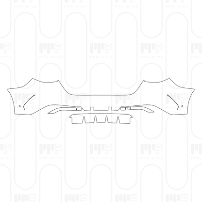 PPF prédécoupé Mercedes-Benz GLC Coupe AMG GLC 63 S e Performance 2026