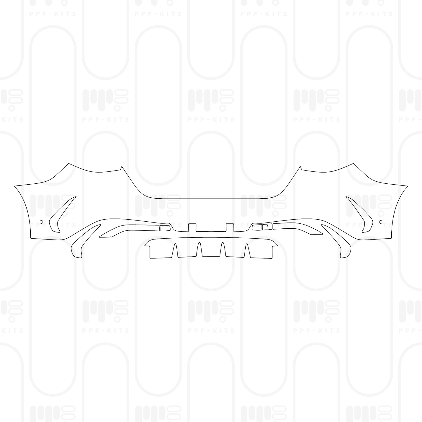 PPF prédécoupé Mercedes-Benz GLC Coupe AMG GLC 63 S e Performance 2026