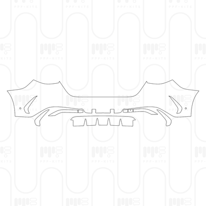 PPF prédécoupé Mercedes-Benz GLC Coupe AMG GLC 63 S e Performance 2026