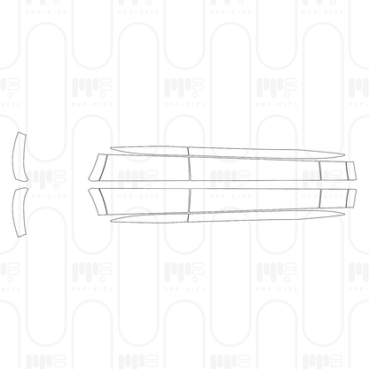 PPF prédécoupé Mercedes-Benz GLC Coupe AMG GLC 63 S e Performance 2026