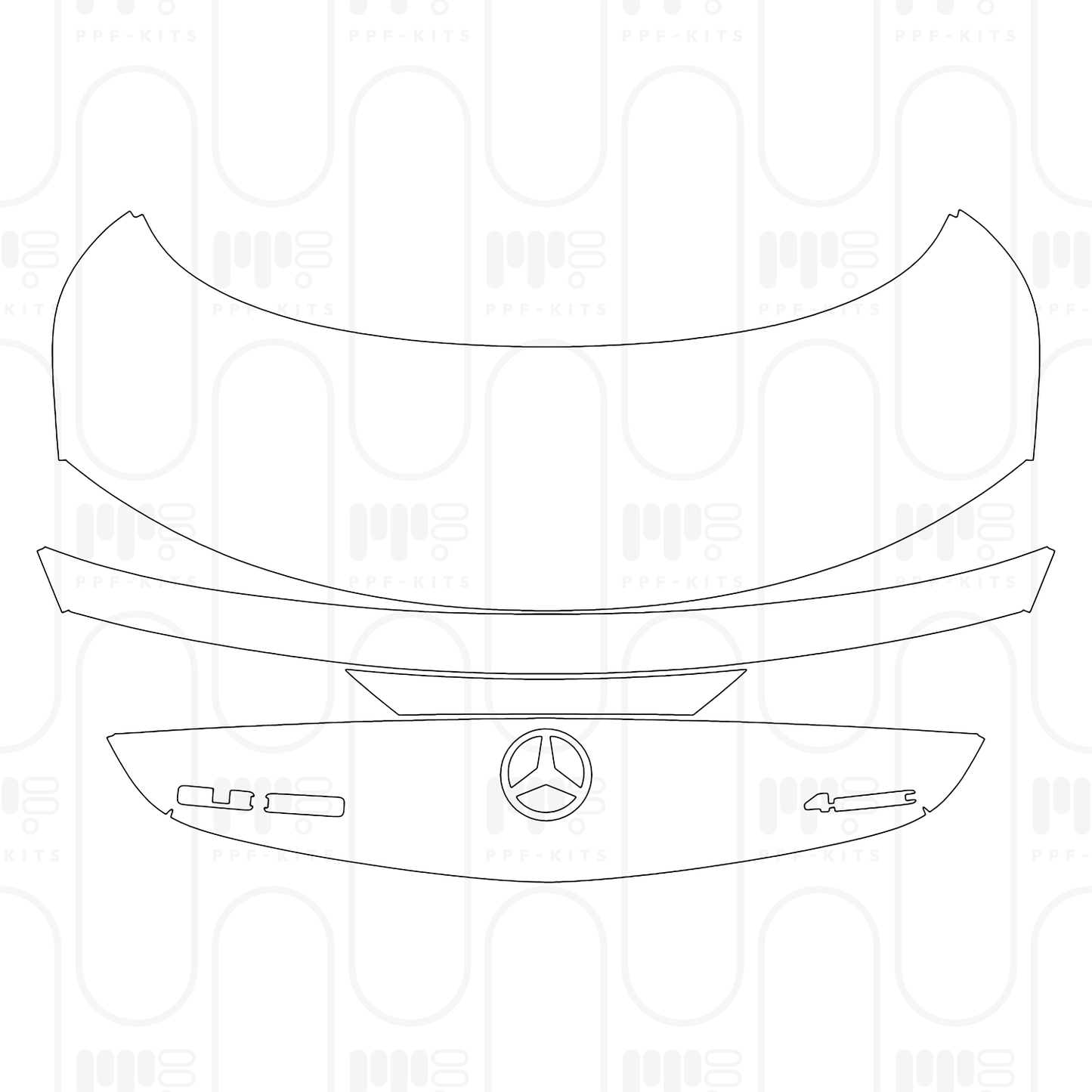 PPF prédécoupé Mercedes-Benz CLE Coupe Base 2026