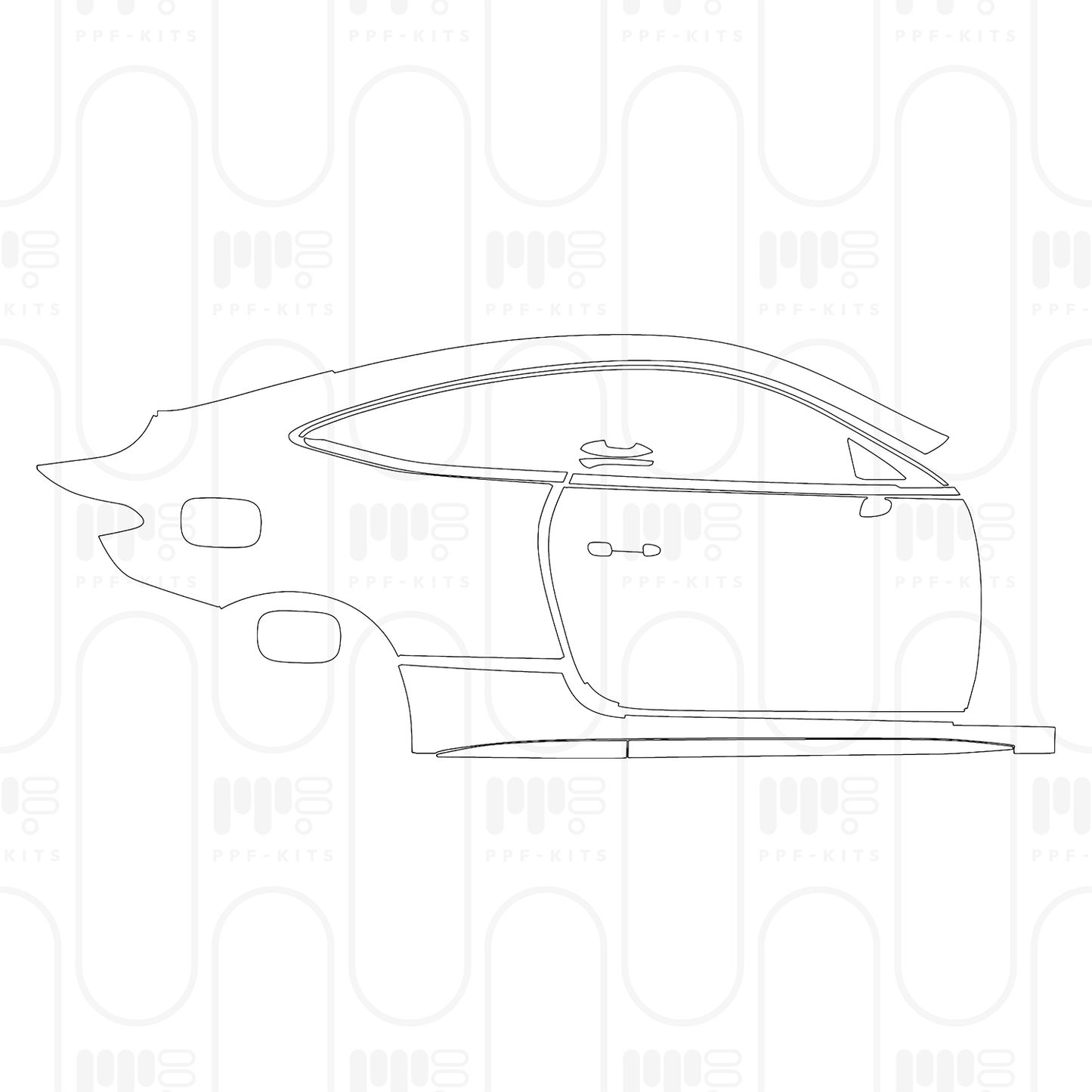 PPF prédécoupé Mercedes-Benz CLE Coupe AMG CLE 53 2026