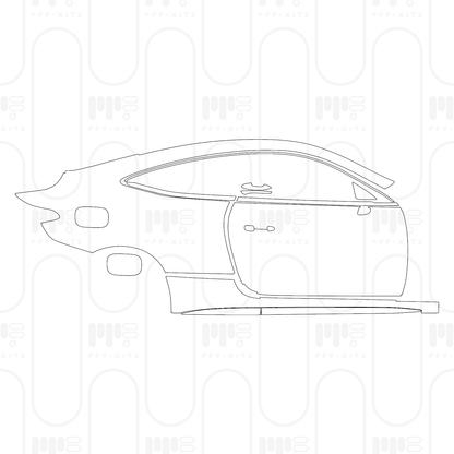 PPF prédécoupé Mercedes-Benz CLE Coupe AMG CLE 53 2026
