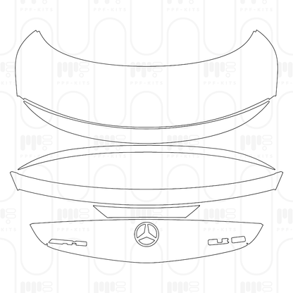 PPF prédécoupé Mercedes-Benz CLE Coupe AMG CLE 53 2026