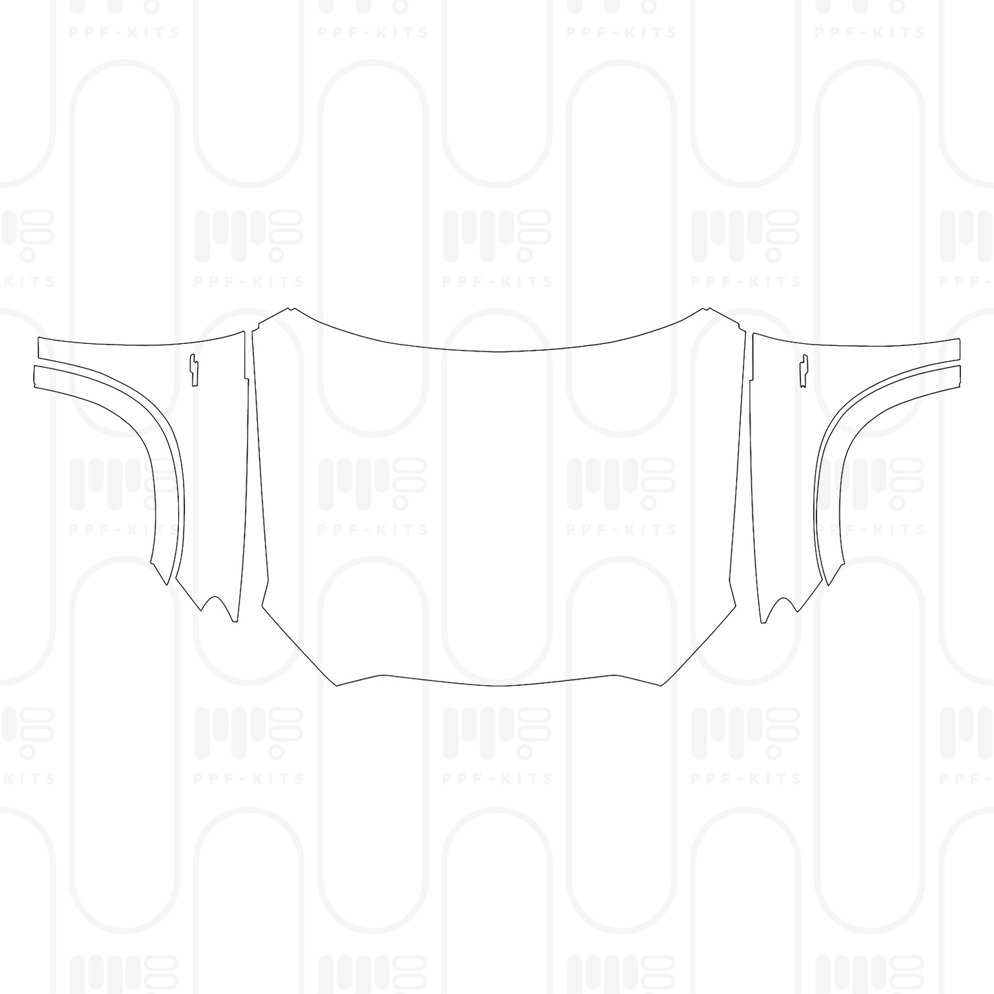 PPF prédécoupé Mercedes-Benz GLE Coupe AMG GLE 53 2026