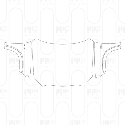 PPF prédécoupé Mercedes-Benz GLE Coupe AMG GLE 53 2026